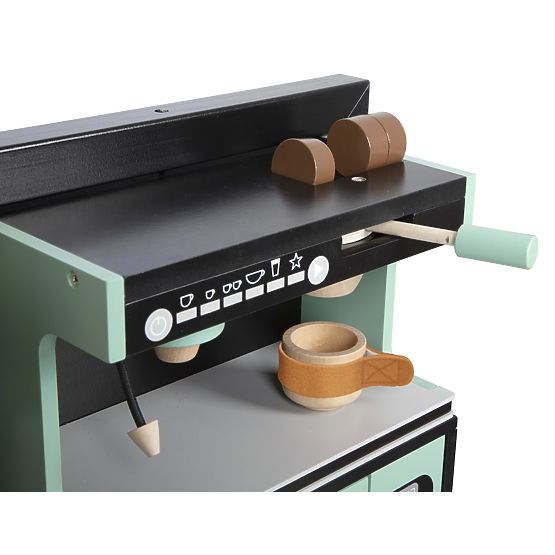 Bucătărie industrială pentru copii cu insulă de bucătărie