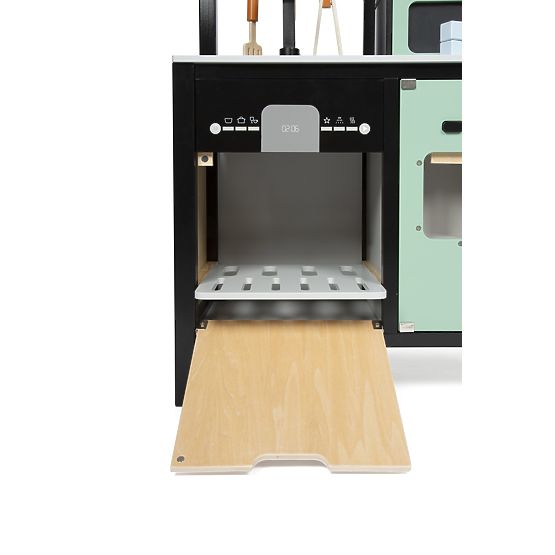 Bucătărie industrială pentru copii cu insulă de bucătărie