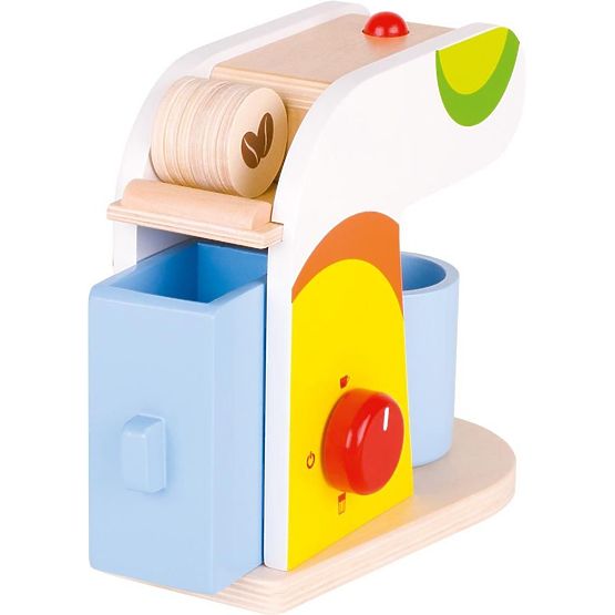 Cafetieră colorată cu capsule