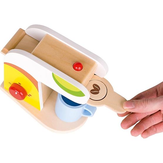 Cafetieră colorată cu capsule