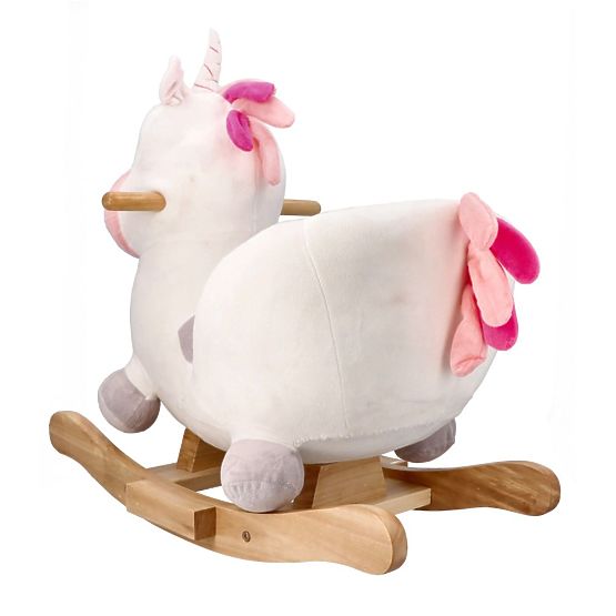 Cal balansoar cu scaunel unicorn dulce
