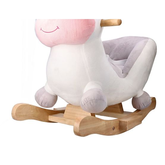 Cal balansoar cu scaunel unicorn dulce