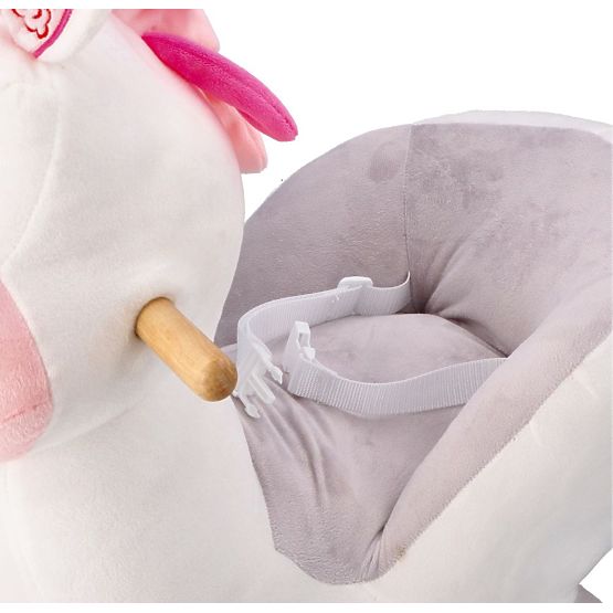 Cal balansoar cu scaunel unicorn dulce