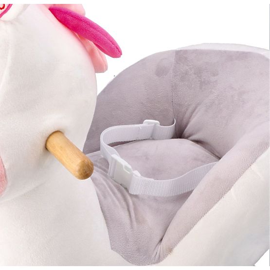 Cal balansoar cu scaunel unicorn dulce
