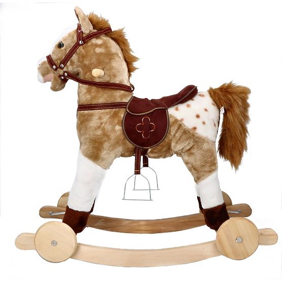 Cal de legăn Mustang cu roți