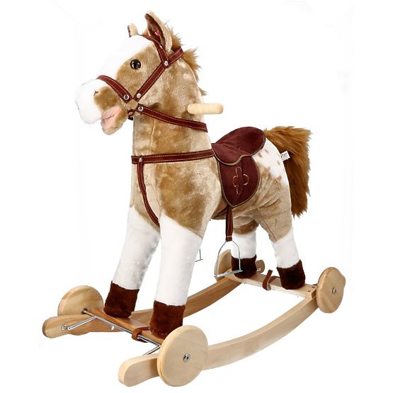 Cal de legăn Mustang cu roți