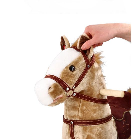 Cal de legăn Mustang cu roți