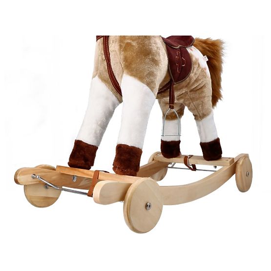 Cal de legăn Mustang cu roți