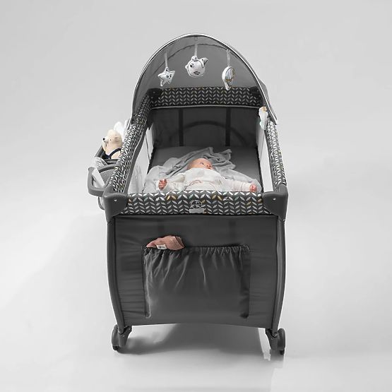 Patut de voiaj Sven 2in1 cu accesorii - gri