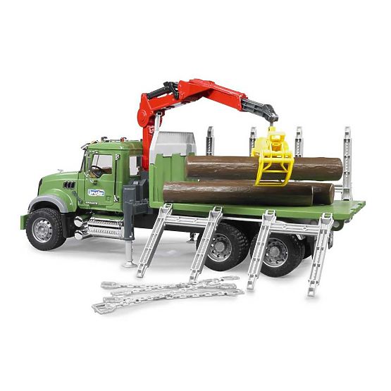 Camion Bruder MACK Granit transportor de lemn
