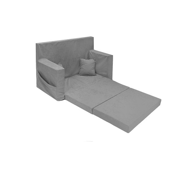 Canapea extensibilă pentru copii Classic - Gri