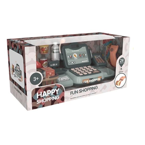 Casă de marcat produse scanner calculator sunete