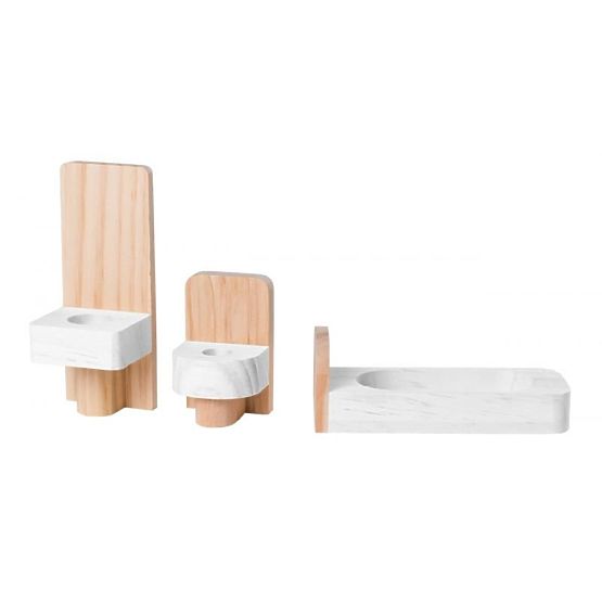 Casa de papusi Anna-Marie cu mobila