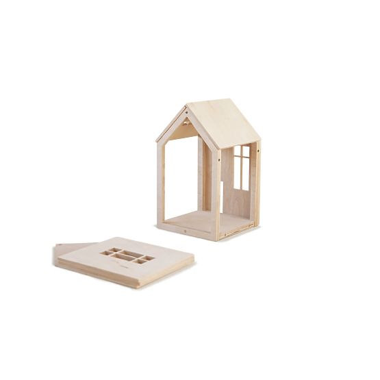 Casă magnetică din lemn Montessori - pădure magică