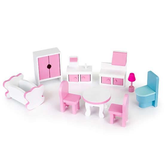 Casă din lemn pentru păpuși Charlotte