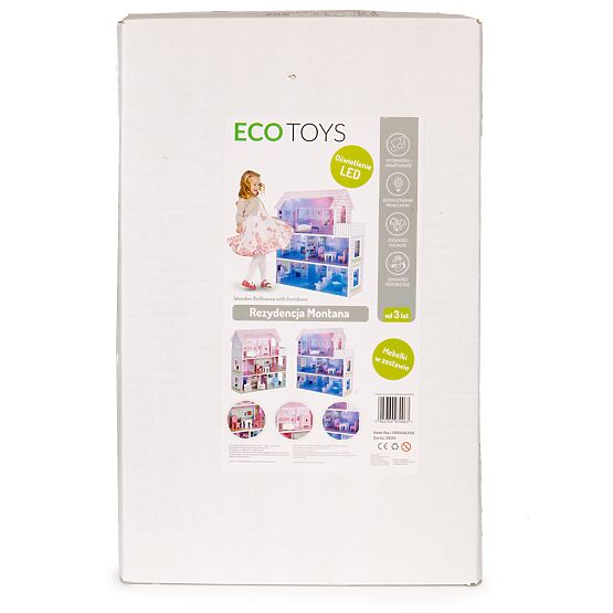 Casă din lemn pentru păpuși Charlotte