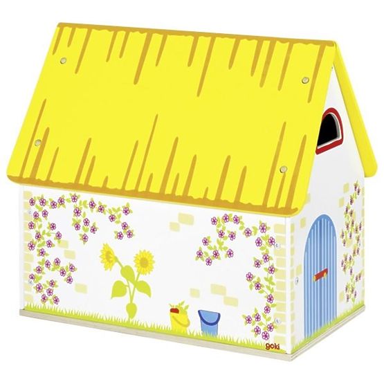 Casă la țară pentru păpuși cu mobilier