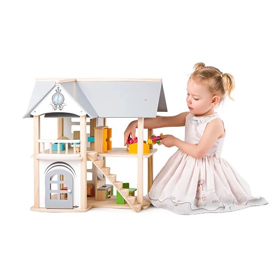 Căsuță de păpuși cu mobilier Villa Isabelle
