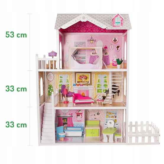 Căsuță din lemn pentru păpuși California