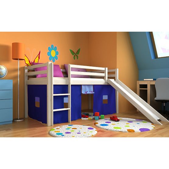 Casa din stofa pentru pat inaltat 180x80cm - diverse culori