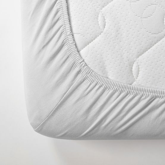 Cearceaf de bumbac 200x120 cm - alb
