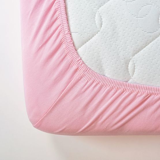 Cearșaf din bumbac 200x80 cm - roz