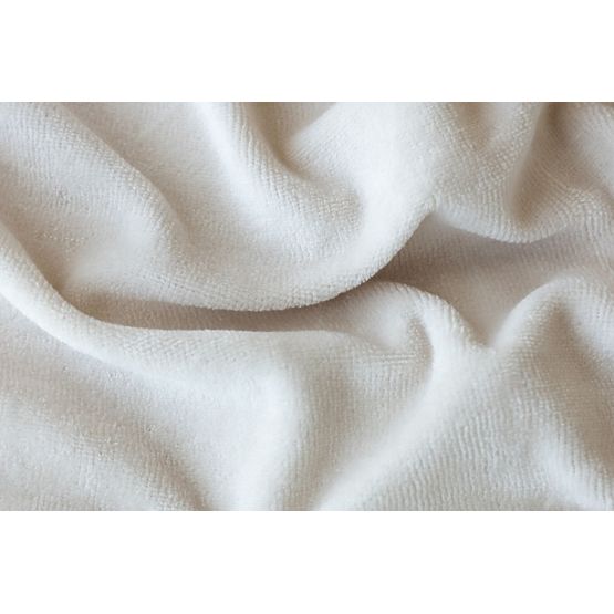 Cearșaf din bumbac microplush - natural