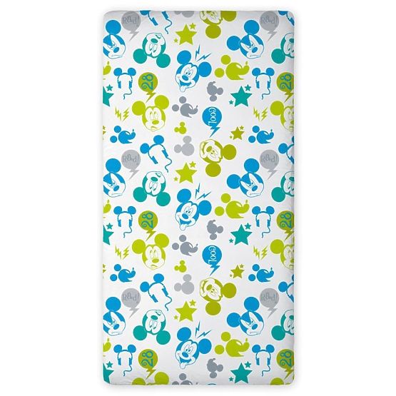 Cearșafuri din bumbac cu şoricelul Mickey I