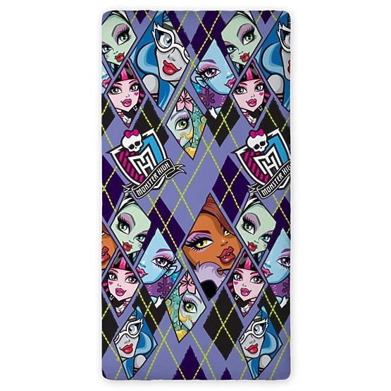 Cearșafuri din bumbac Monster High I + GRATUIT o față de pernă Monster High
