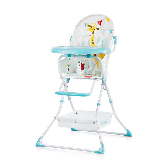 CHIPOLINO  scaun de masa pentru bebe Maggy -  blue