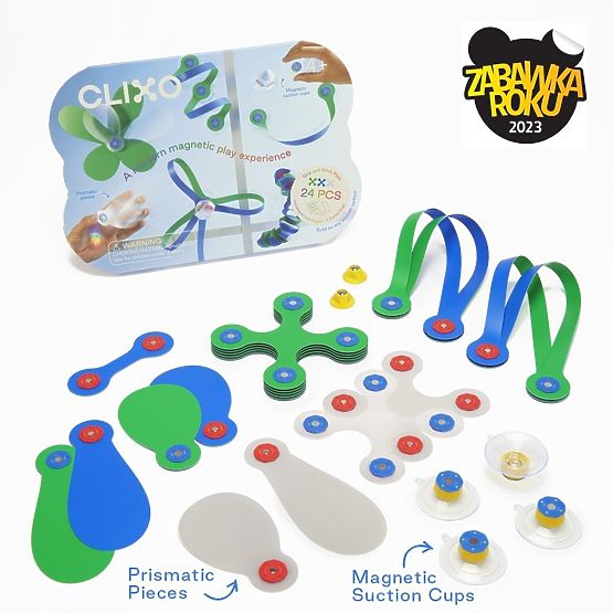Clixo Grip and Stick, set cu elemente prismatice
