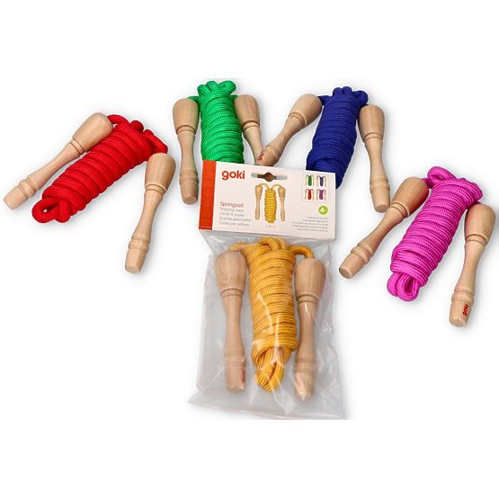 Coarda de sărit colorată pentru copii