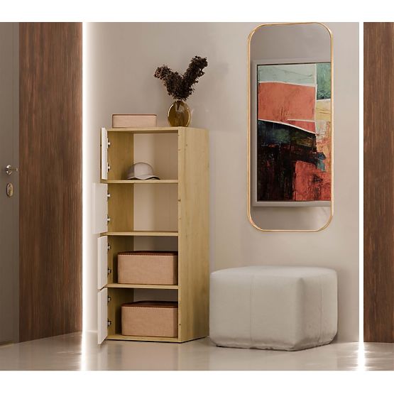 Comodă ALMA Front ALB Corp DUB ARTISAN