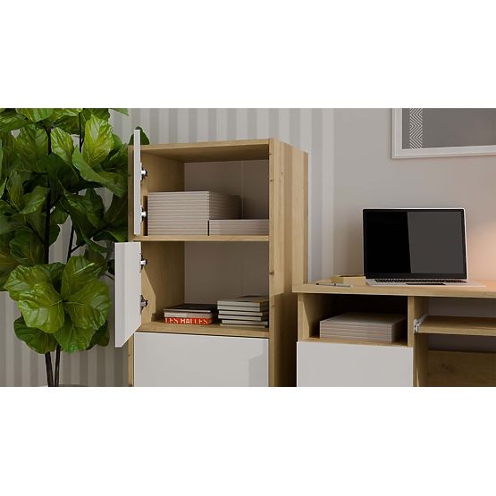 Comodă ALMA Front ALB Corp DUB ARTISAN