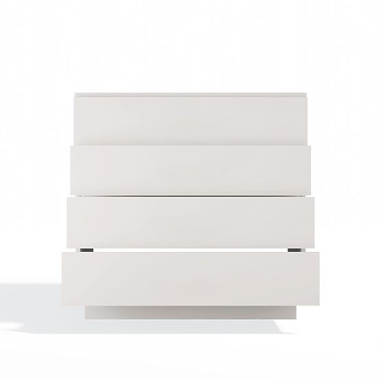 Comodă AMBER 4S Dulap 4 Sertare pentru Dormitor Livingroom CAȘMIR Bej