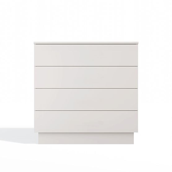 Comodă AMBER 4S Dulap 4 Sertare pentru Dormitor Livingroom CAȘMIR Bej