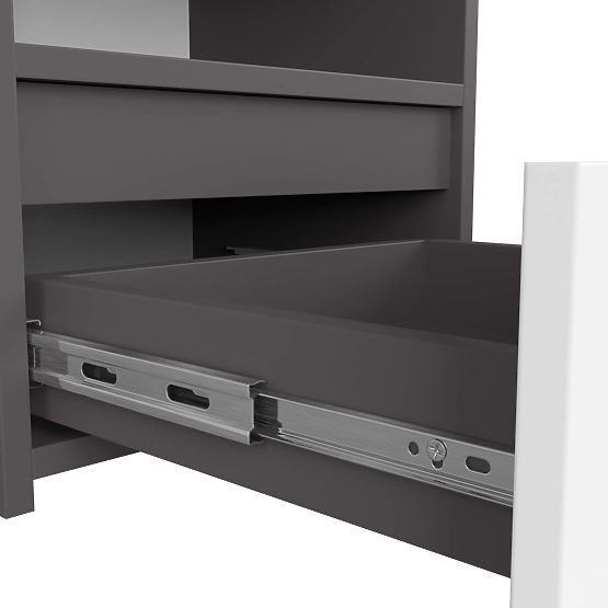 COMODĂ CL1 PK GRAFIT GRI / ALB