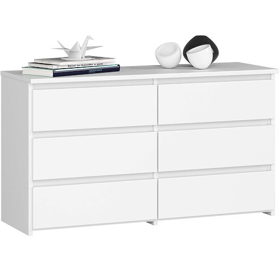 COMODĂ CL100 6SZ PK ALBĂ