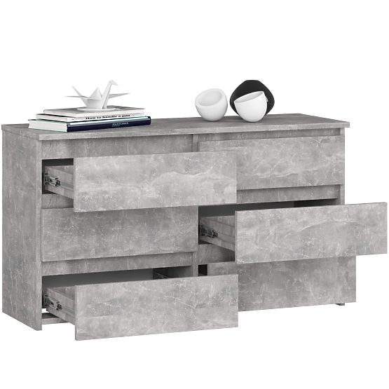 COMODĂ CL100 6SZ PK BETON