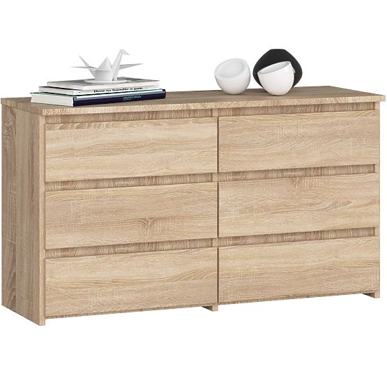 COMODĂ CL100 6SZ PK STEJAR SONOMA