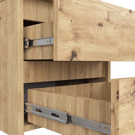 COMODĂ CL2 2SZ CLP PK STEJAR ARTISAN