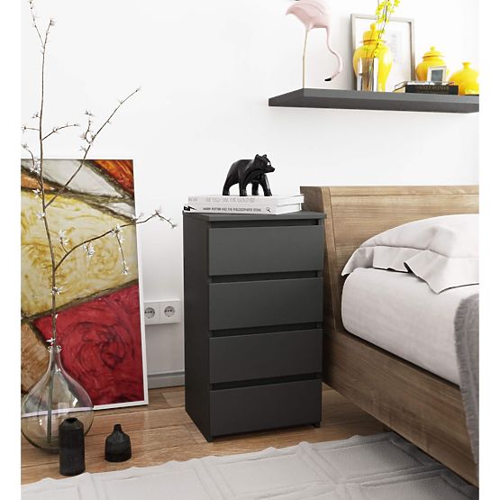 COMODĂ CL4 PK GRAFIT GRI