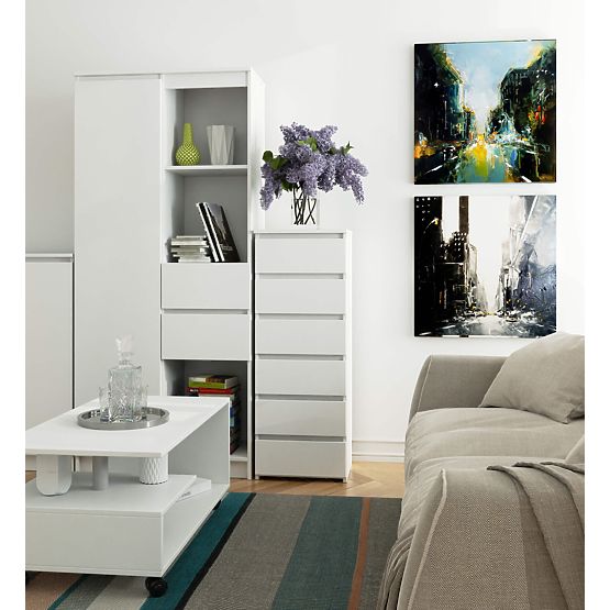 COMODĂ CL6 PK ALBĂ