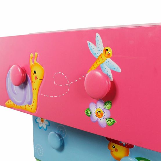 Comodă cu sertare Grădina Magică - dulap pentru copii