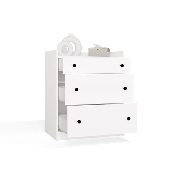 Comodă HOUSTON ALBĂ