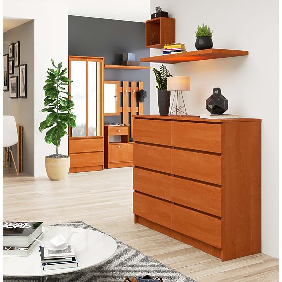 COMODĂ K 120 cm 8 SERTARE PK ARIN