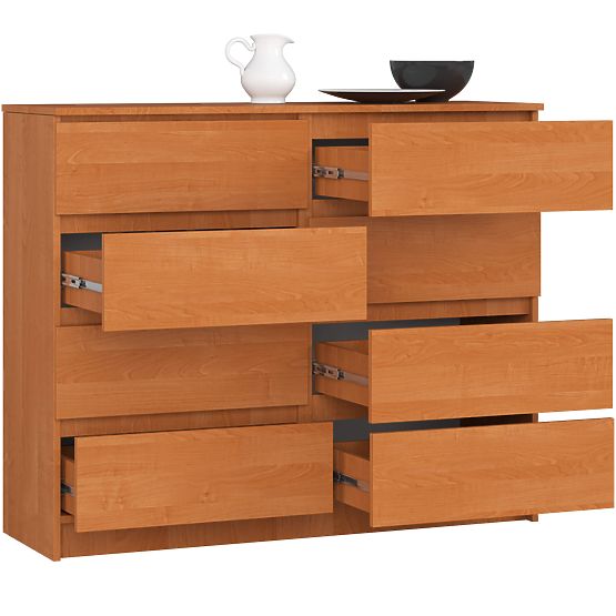 COMODĂ K 120 cm 8 SERTARE PK ARIN