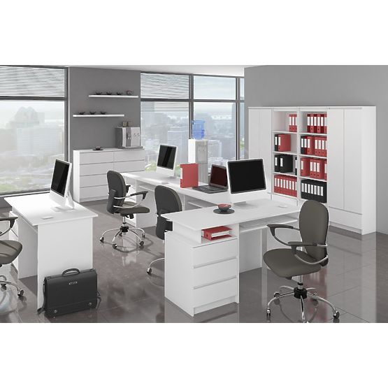 COMODĂ K120 10SZ CLP PK ALBĂ