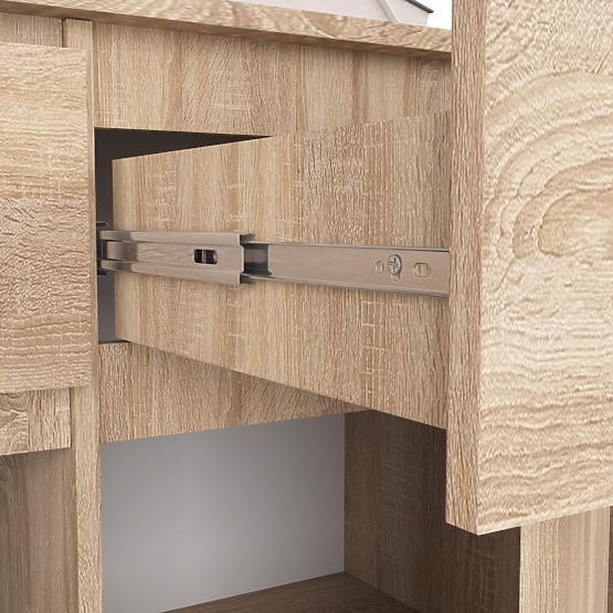 COMODĂ K140 3D 3SZ CLP PK STEJAR SONOMA