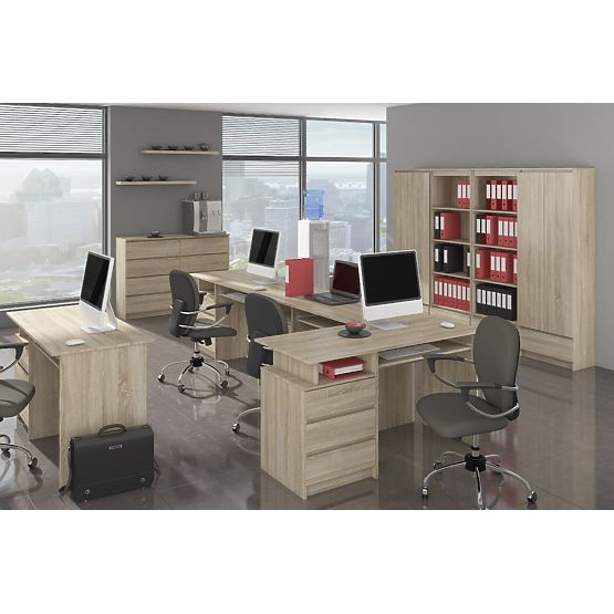 COMODĂ K140 8SZ CLP PK STEJAR SONOMA